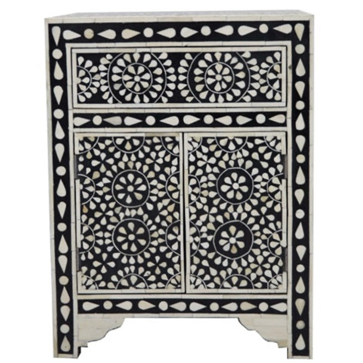 Brody Bone Inlay Bedside