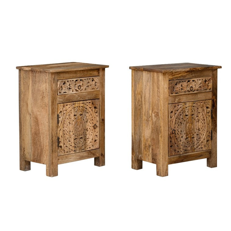 Bobby Wooden Bedside