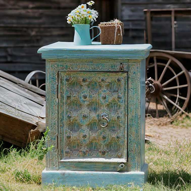 Baori Wooden Bedside Table