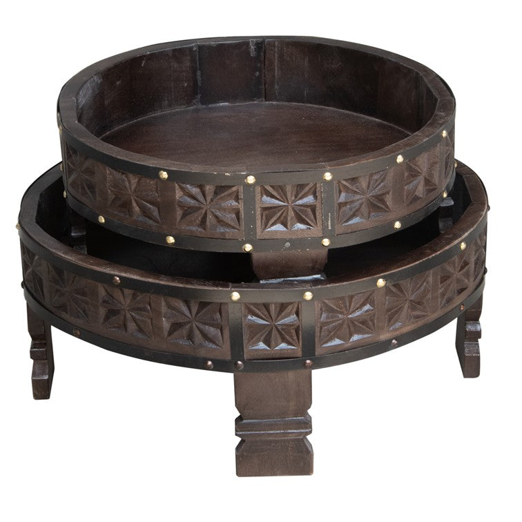 Ariana Carved Chakki Table