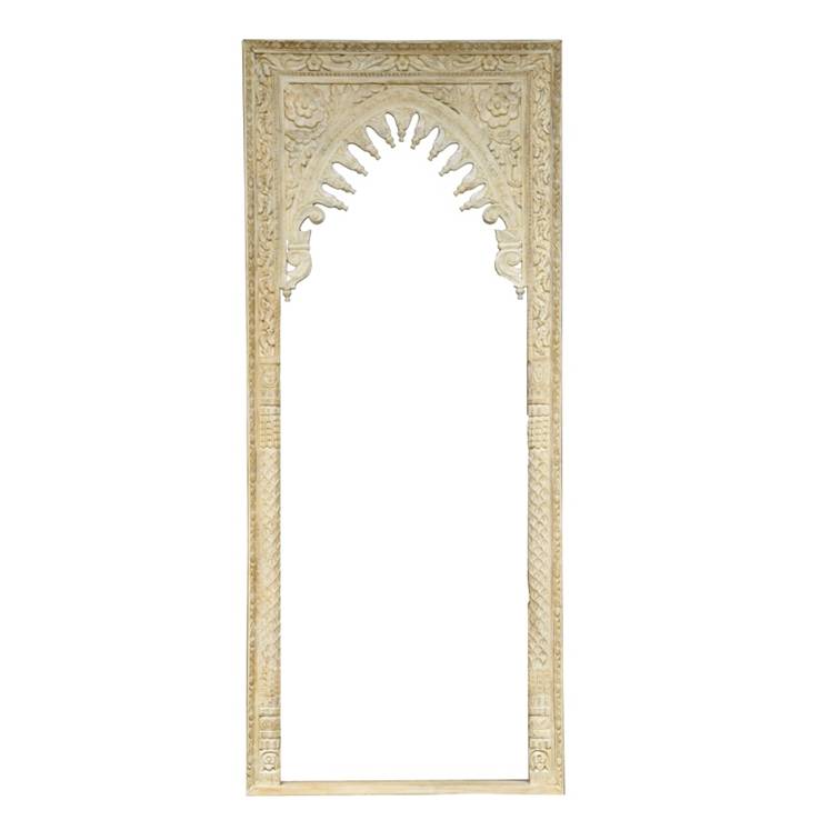 Amber Hand Carved Mirror