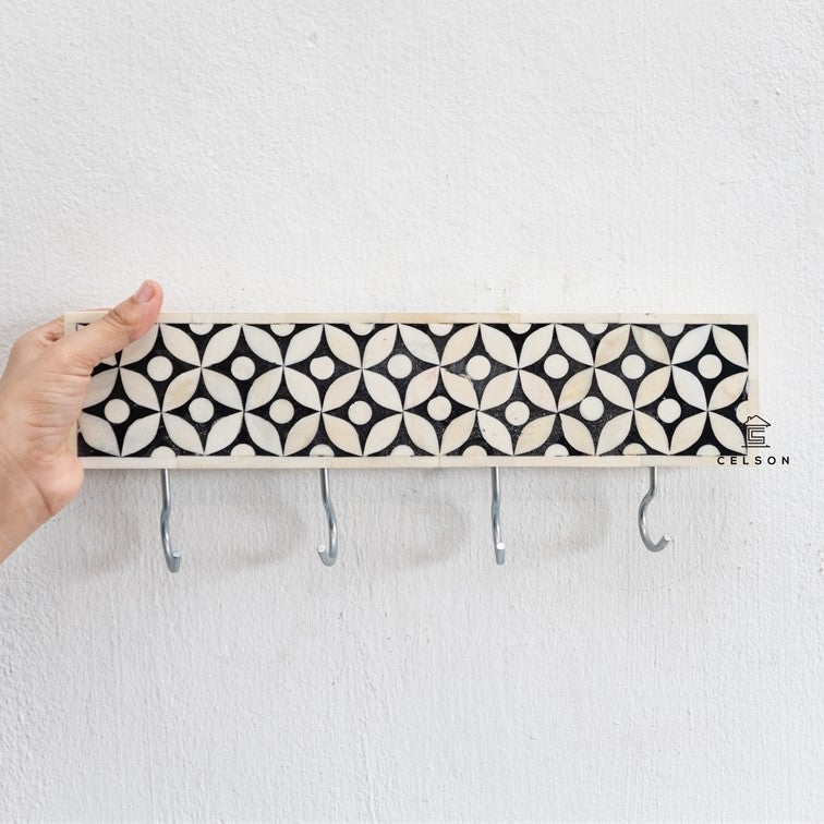 Bone Inlay Wall Hooks