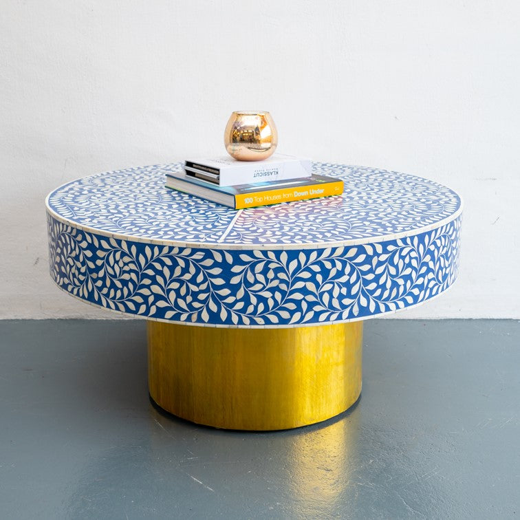 Paula Bone Inlay Coffee Table