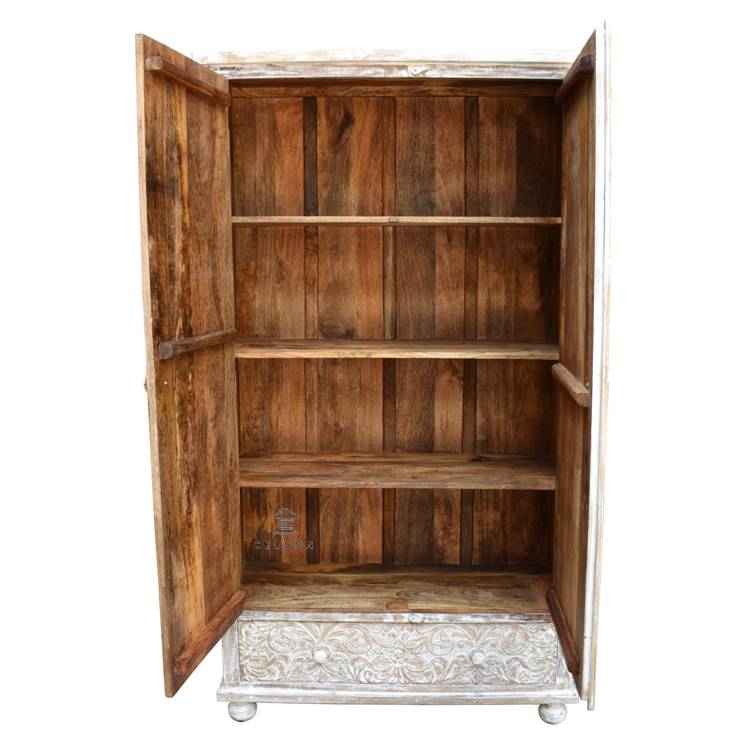 Kate Hand Carved Almirah