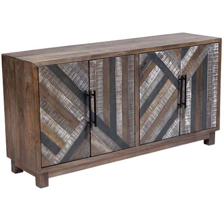 Ricke Hand Carved Wooden Buffet