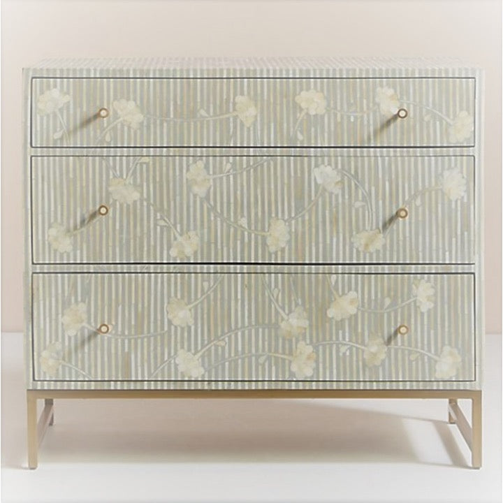 Sarah Bone inlay Chest Drawer