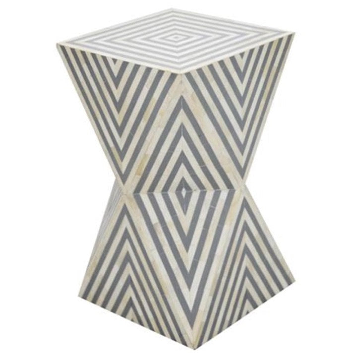 Leon Bone Inlay Stool