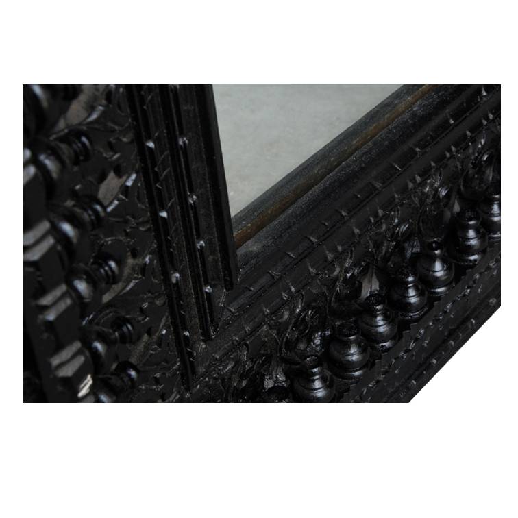 Viola Hand carved Wooden Mirror