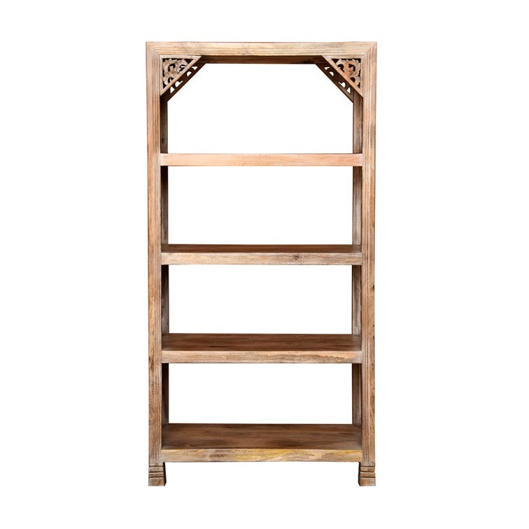 Petros Hand Carved Bookshelf