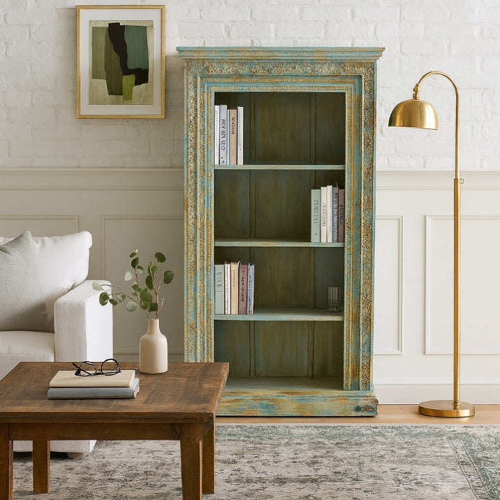 Carmen Carved Bookshelf