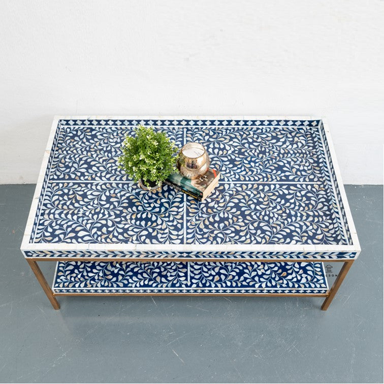 Evin Mother of Pearl Inlay Coffee Table