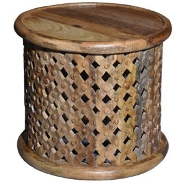 Lena Wooden Hand Carved Table