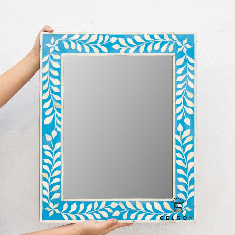 Nicole Bone Inlay Mirror