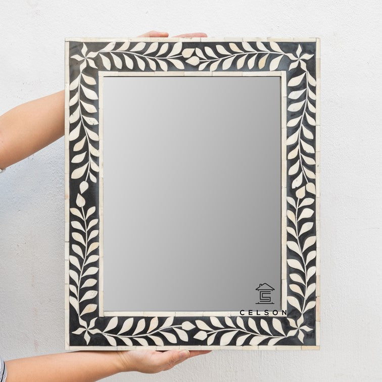 Nicole Bone Inlay Mirror