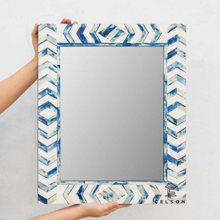 Nicole Bone Inlay Mirror