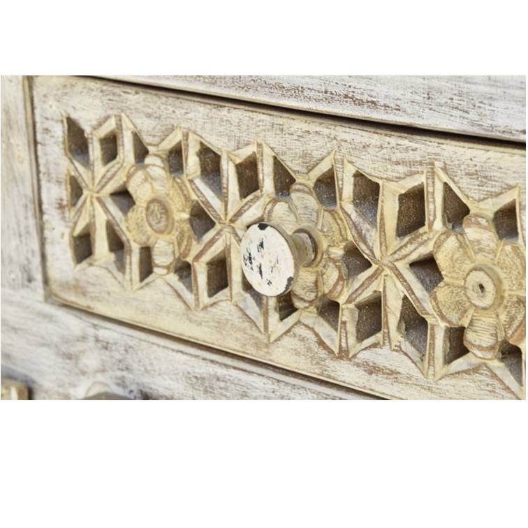 Ridhi Hand Carved Wooden Sideboard