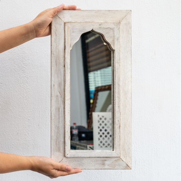 Rima Hand Painted Wooden Mirror