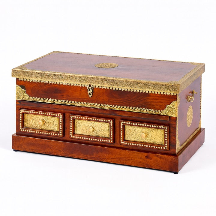 Parker Hand Carved Coffee Table