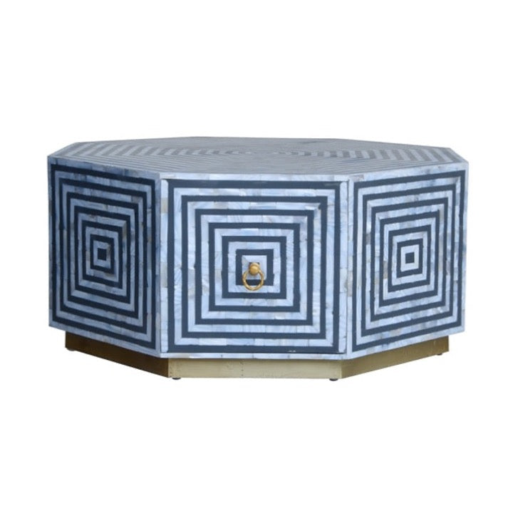 Angela Mother of Pearl Inlay Coffee Table