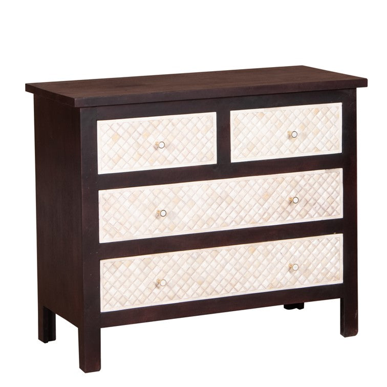 Ryan Wooden Carved Chest of drawer