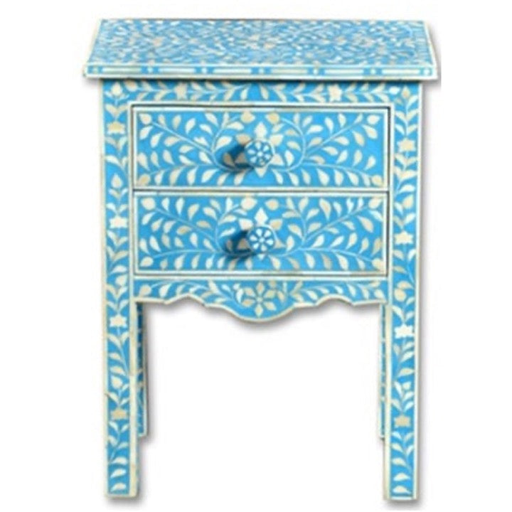 Morena Bone Inlay Bedside