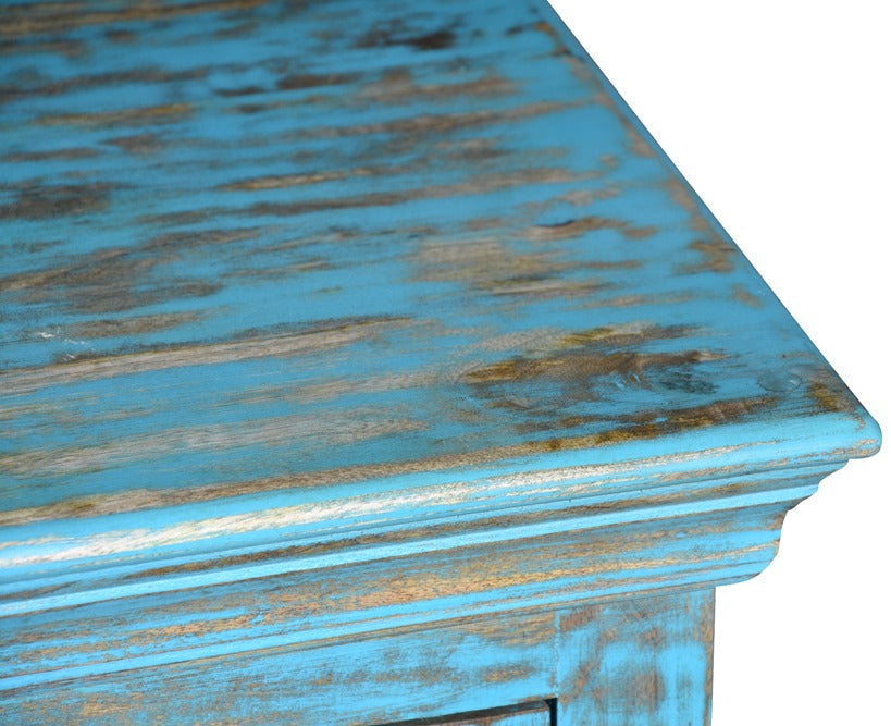 Therica Wooden Carved Chest