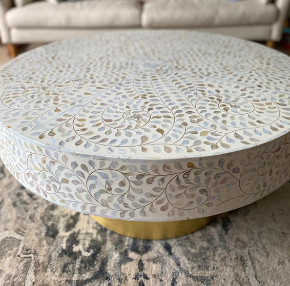Ciba Mother of Pearl Coffee Table