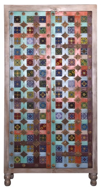 Cages Hand Carved Almirah