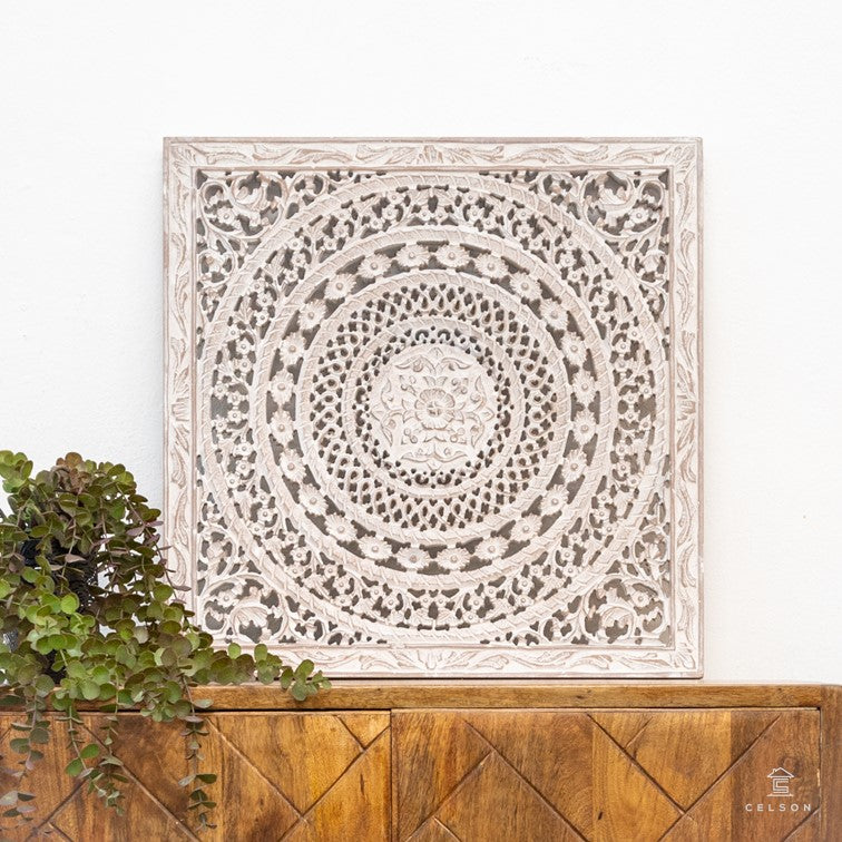 Liza Carved Wall Panel