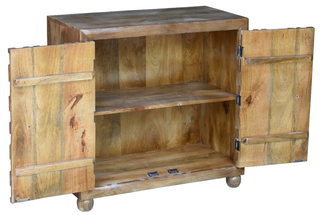 Laurie Carved Wooden Cabinet