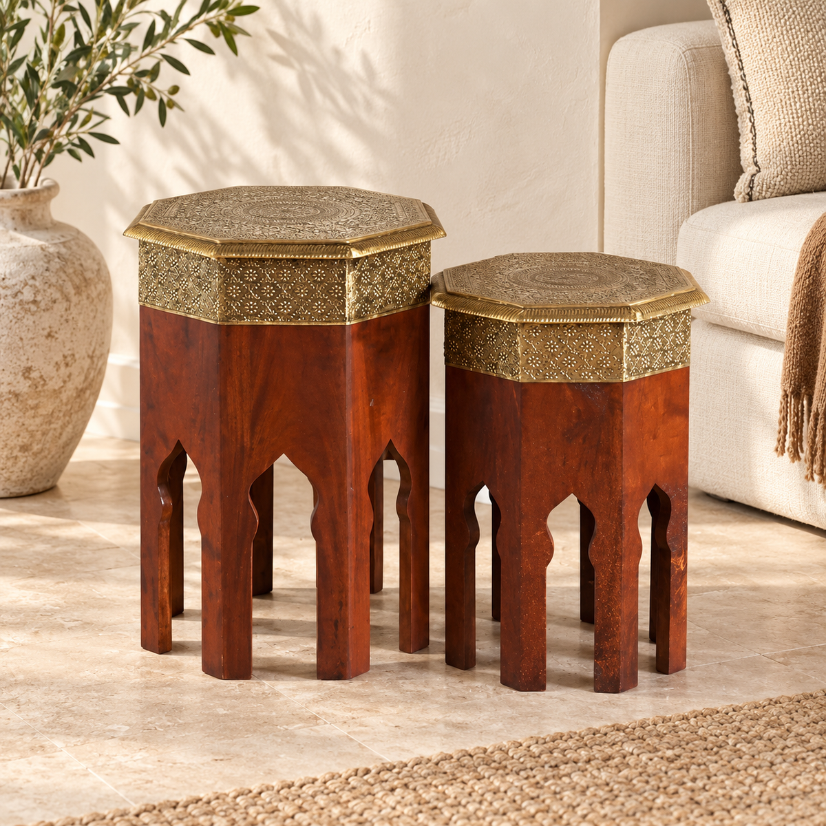 Jose Wooden Stool