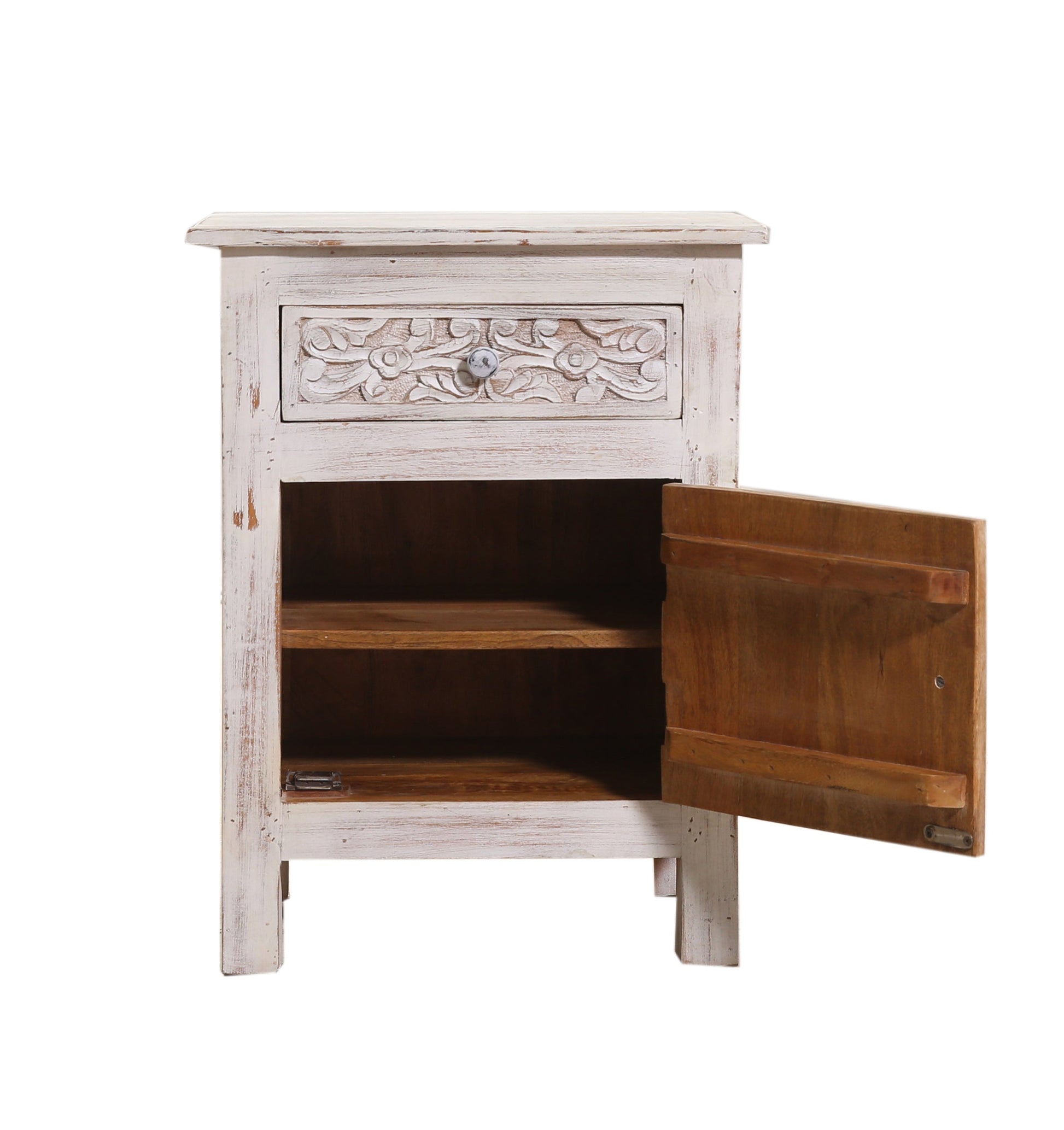 Diane Wooden Bedside