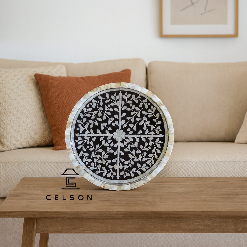 Carly Mother of Pearl Inlay Tray