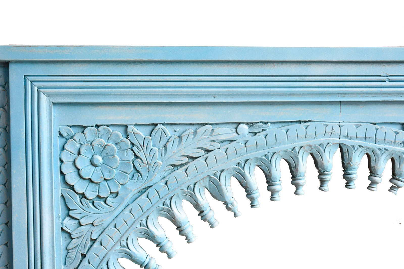 Savita Hand Carved Wooden Console Table