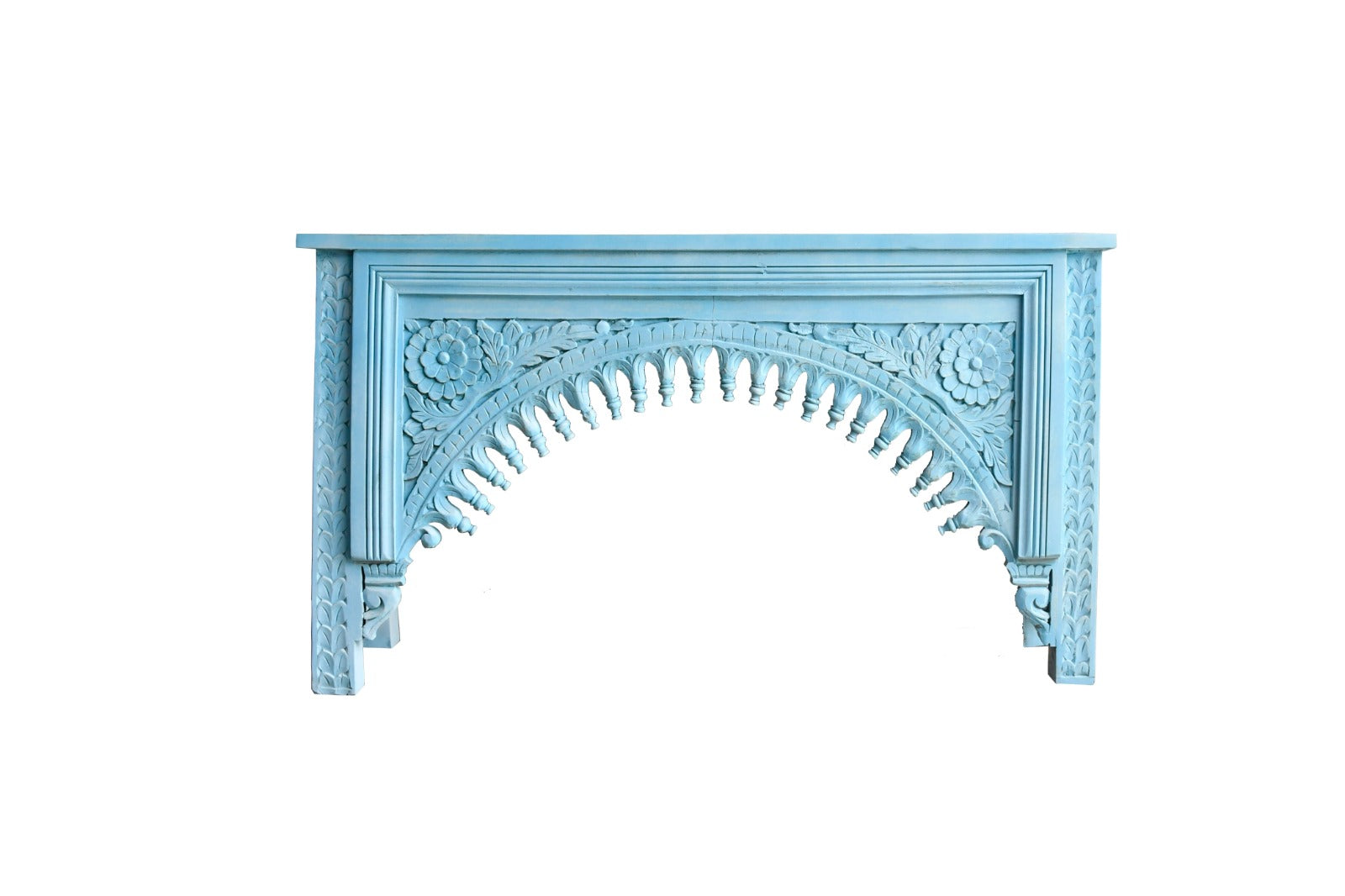 Savita Hand Carved Wooden Console Table