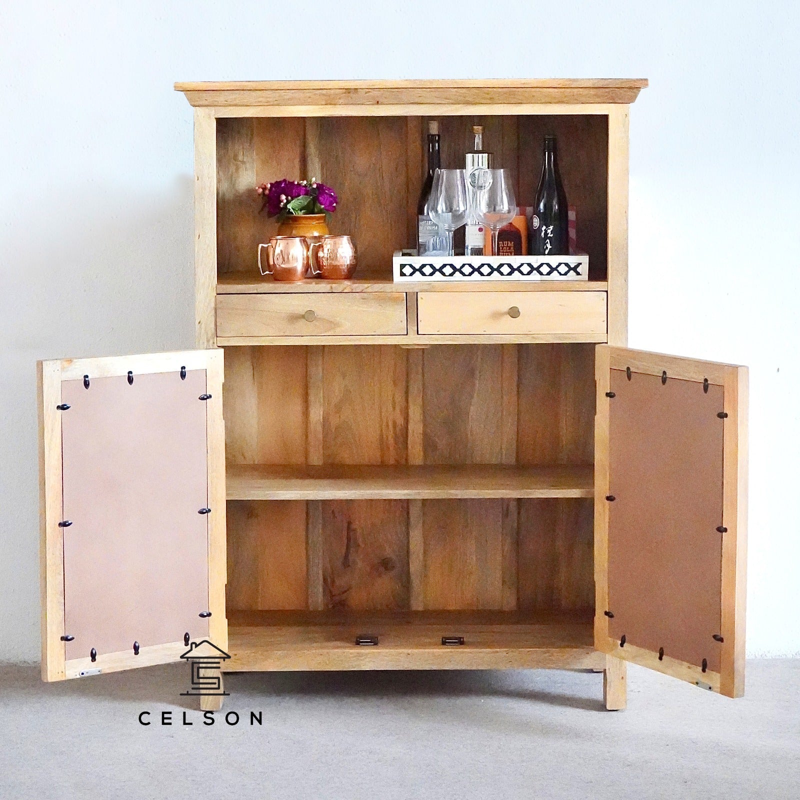 Charlotte Wooden Bar Counter