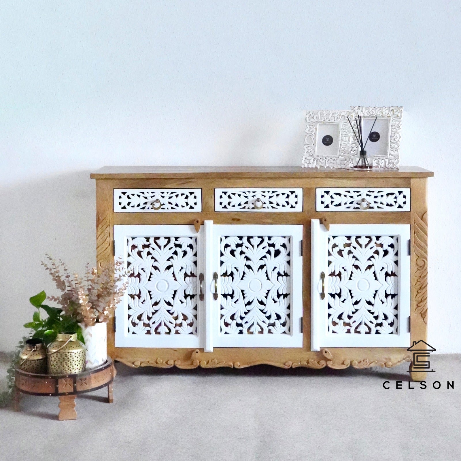Hubi Hand Carved Buffet