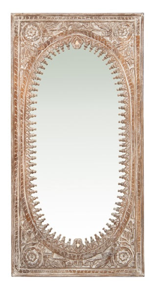 Utkarsh Hand Carved Mirror