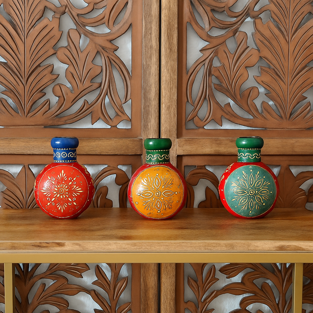 Hand Painted Vase