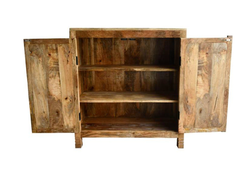 Anna Carved Wooden Cabinet