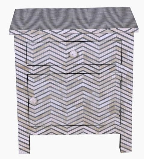 Vanya Bone Inlay Bedside