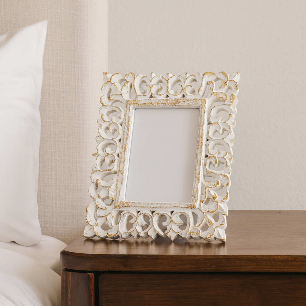 Howard Hand Carved Photo Frame