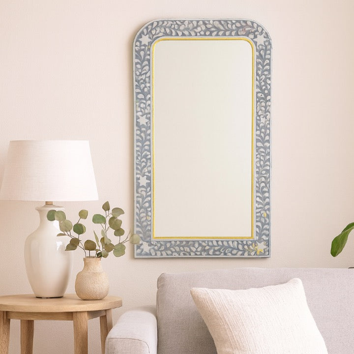 Ember Mother of Pearl Inlay Mirror