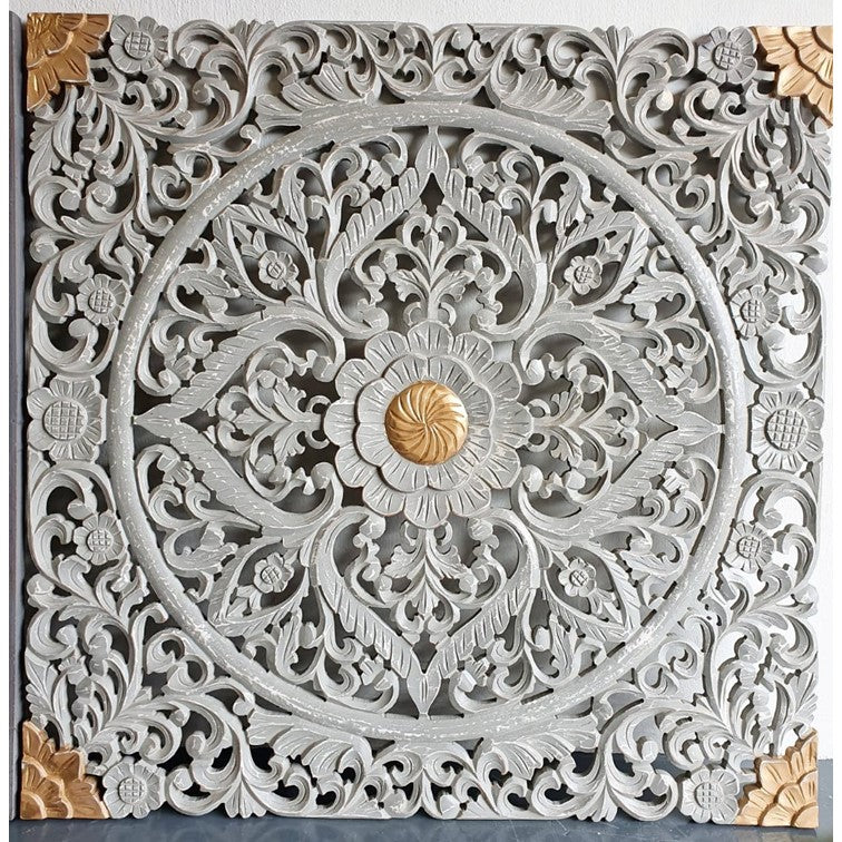 Emily Carved Wall Panel