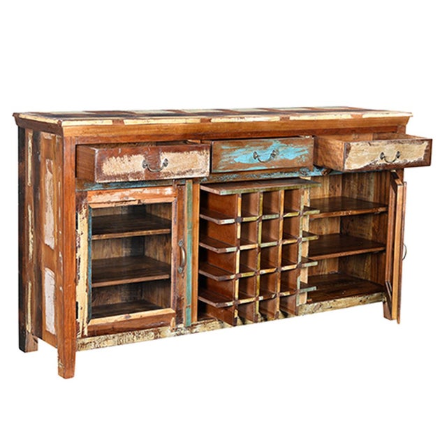 Carmen Wooden Bar Cabinet