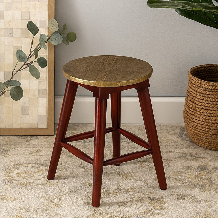Sandra Brass Fitted Side table