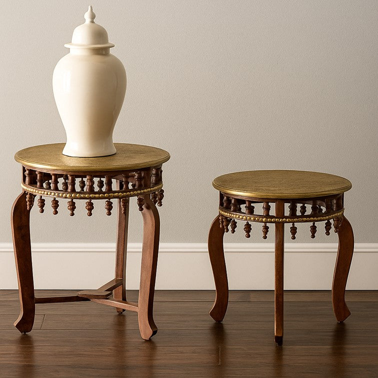 Steven Wooden Table Set/2