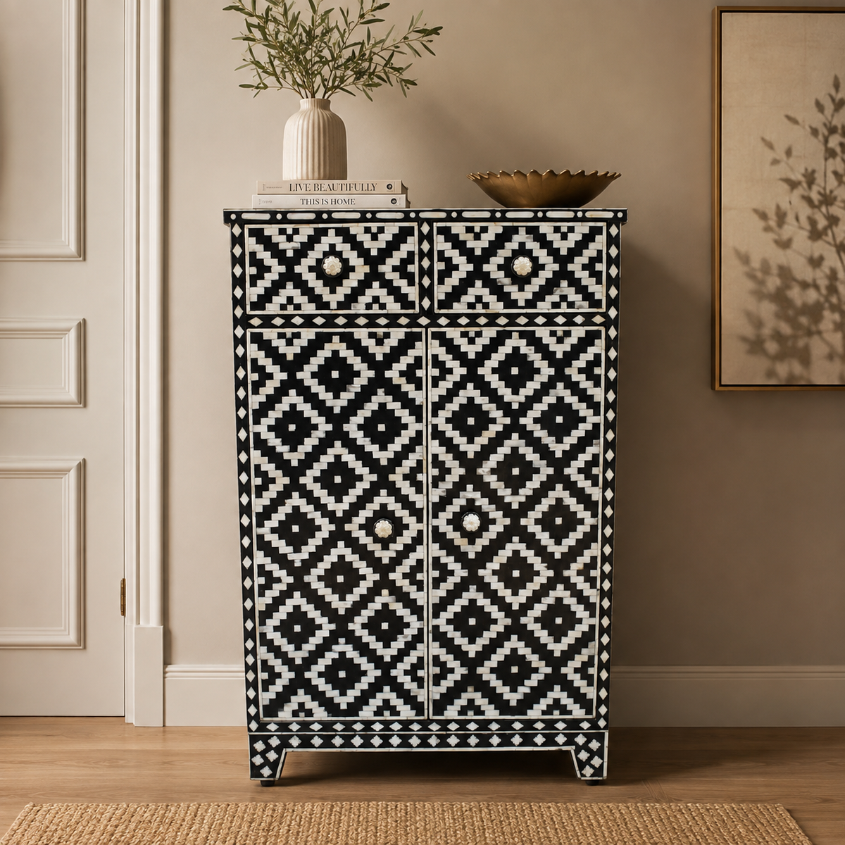 Durand Bone Inlay Chest