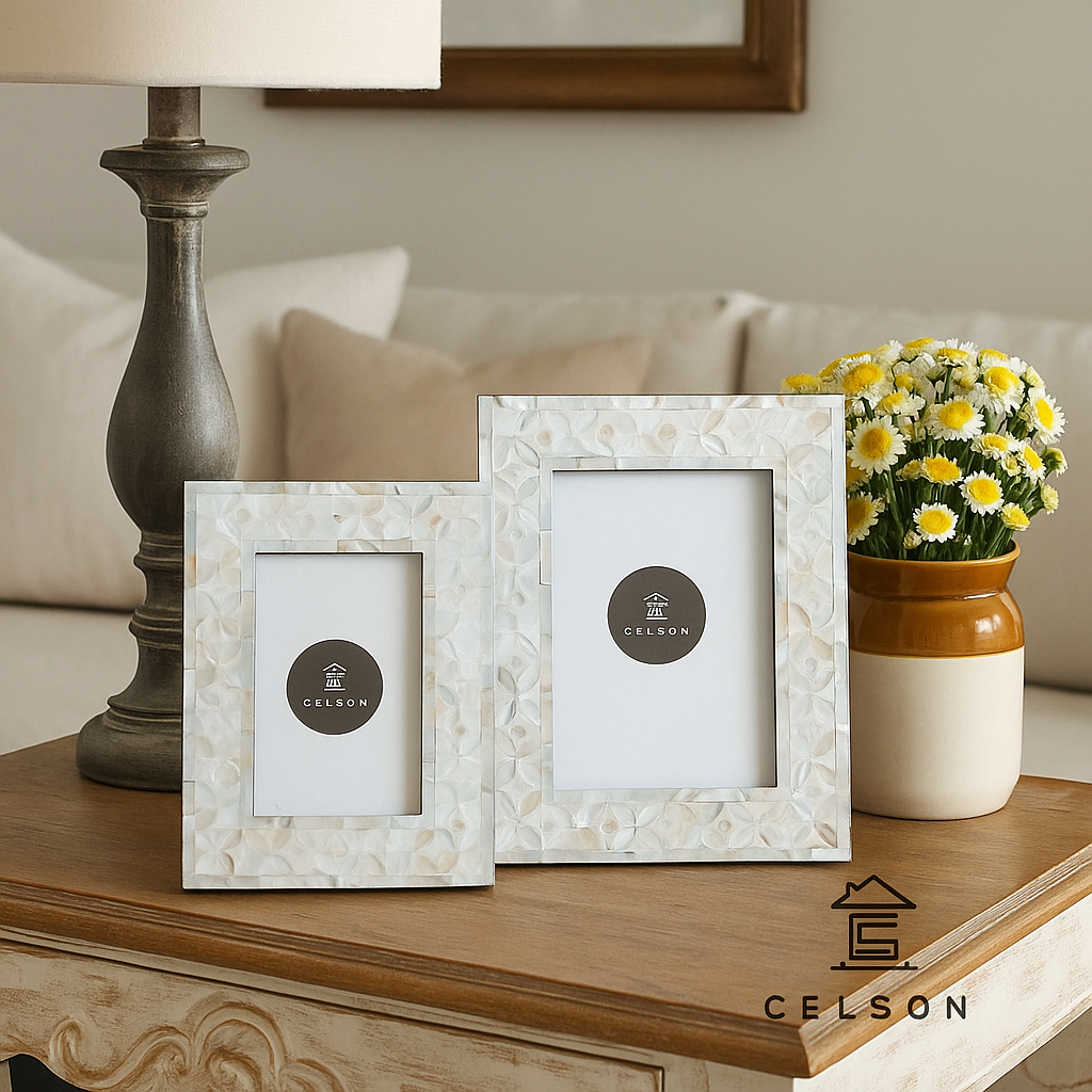 Mia Mother of Pearl Inlay Photo Frame