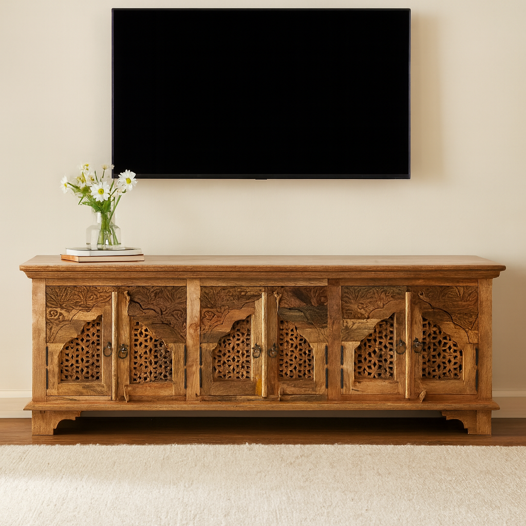 Aaron Wooden TV Console